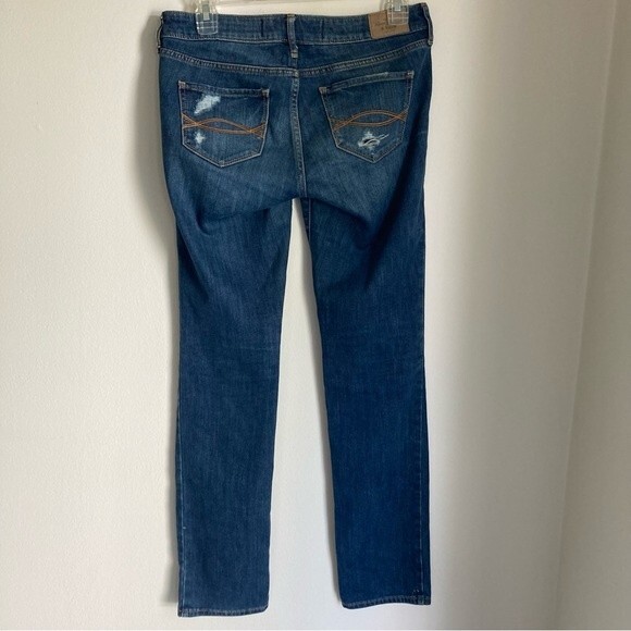 Abercrombie & Fitch Women’s skinny jeans size 2s (26W and 31L) distressed Denim! - Picture 4 of 9